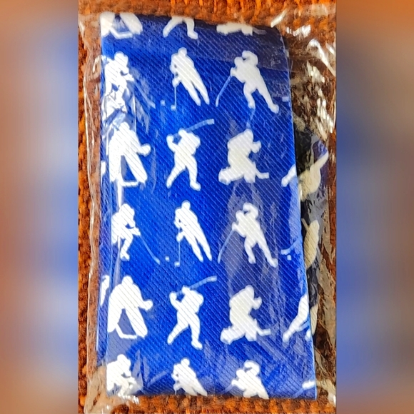 LASWEGA Funny Hockey Tie - 57 in / 145 cm - Picture 2 of 2